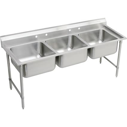 SS 67.25"x29.75"x12.75" Floor Sink