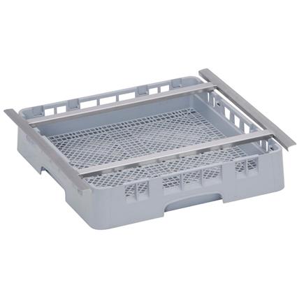 Elkay 20" x 20" x 5" 18 Gauge 300 Series Stainless Steel, Rack Slide With Stainless Steel Basket