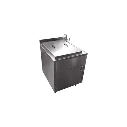 Standard Rethermalizer, Pouch Basket Rack Type, Sliding Lid, Casters, 26 (L) X 34 (W) X 30 (H) Over All