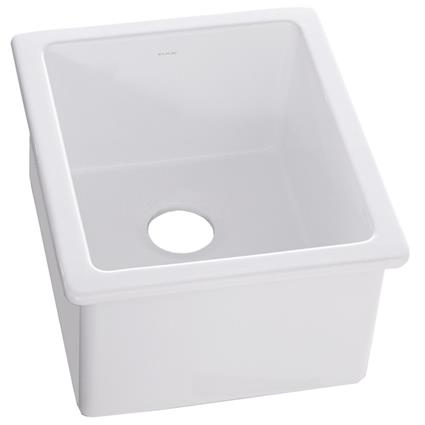 FClay 16.3x18.8x10.1 Sng Und Sink White