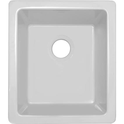 FClay 16.3x18.8x10.1 Sng Und Sink White