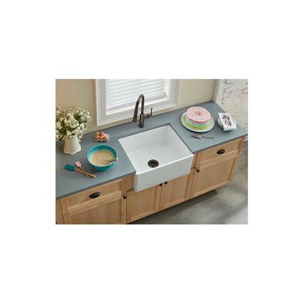 FClay 24.3x19.6x10.1 Sng Apron Sink Wh