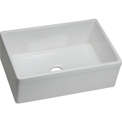 FClay 29.8x19.7x10.1 Sng Apron Sink Wh