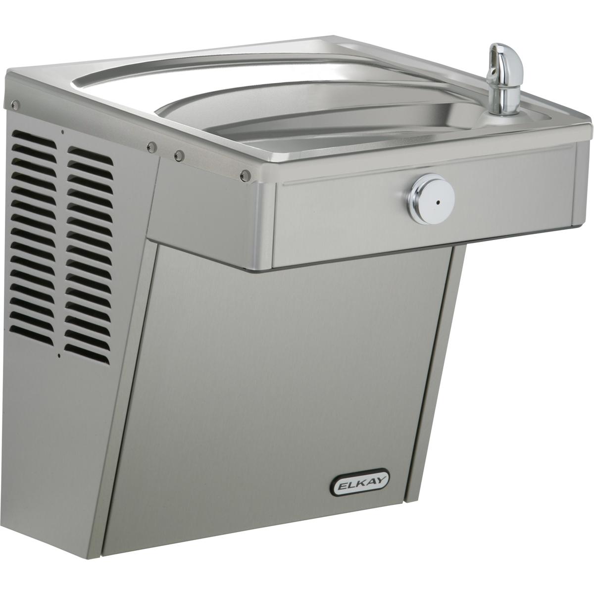 Elkay Cooler Wall Mount ADA VandalResistant NonFiltered 8 GPH Stainless