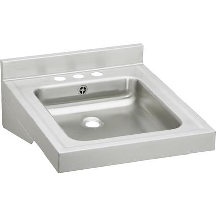 SS 19"x23"x4"Wall Hung Bowl Lav Sink
