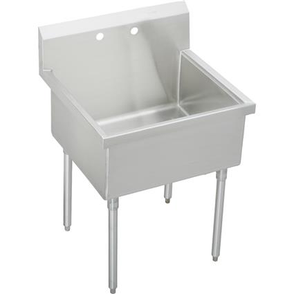 SS 39"x27-1/2"x14" Floor Sink