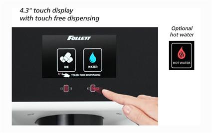 Countertop Ice & Water - No Filter - 15 lb Storage Capacity