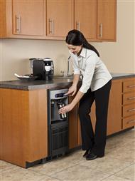 230 Volt Undercounter ADA Approved Ice Only - With Internal Filter - 7 lb Storage Capacity