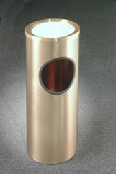 The "Atlantis" Satin Brass Sand - Ash/Trash 3 Gallon