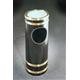 The Monte Carlo Powder Coat Sand Top Ash Trash Receptacle 3 Gallon