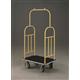 40.5" Glaro Deluxe Bellman Cart with 1.5" Diameter Tubing and 6 Pneumatic Wheels - With Numerous Color Choices