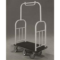 48.5" Glaro Deluxe Bellman Cart with 1.5" Diameter Tubing and 6 Pneumatic Wheels - With Numerous Color Choices