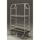 40.5" Glaro Value Condo Carts with Removable Shelves and 1" Diameter Tubing and 6 Pneumatic Wheels - With Numerous Color Choices