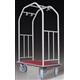 41.5" Glaro Glider Premium Bellman Cart with 4 Pneumatic Wheels - With Numerous Color Choices