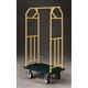 35" Glaro Value Bellman Cart with 1" Diameter Tubing and 4 Pneumatic Wheels - With Numerous Color Choices