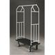 40.5" Glaro Value Bellman Cart with 1" Diameter Tubing and 4 Pneumatic Wheels - With Numerous Color Choices