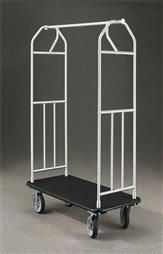 40.5" Glaro Value Bellman Cart with 1" Diameter Tubing and 4 Pneumatic Wheels - With Numerous Color Choices