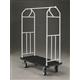 48.5" Glaro Value Bellman Cart with 1" Diameter Tubing and 4 Pneumatic Wheels - With Numerous Color Choices