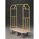 48.5" Glaro Value Bellman Cart with 1" Diameter Tubing and 6 Pneumatic Wheels - With Numerous Color Choices