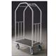 41.5" Glaro Deluxe Bellman Cart with 1.5" Diameter Tubing and 4 Pneumatic Wheels - With Numerous Color Choices