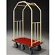 49.5" Glaro Deluxe Bellman Cart with 1.5" Diameter Tubing and 6 Pneumatic Wheels - With Numerous Color Choices