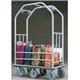 49.5" Glaro Glider Premium Bellman Cart with 6 Pneumatic Wheels - With Numerous Color Choices