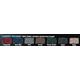 49.5" Glaro Glider Premium Bellman Cart with 6 Pneumatic Wheels - With Numerous Color Choices