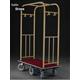 41.5" Glaro Glider Premium Bellman Cart with 4 Pneumatic Wheels - With Numerous Color Choices