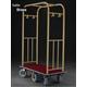49.5" Glaro Glider Premium High Roller Bellman Cart with 4 Pneumatic Wheels - With Numerous Color Choices