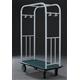 49.5" Glaro Glider Premium High Roller Bellman Cart with 6 Pneumatic Wheels - With Numerous Color Choices