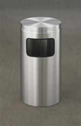 The 'New Yorker' Flat Top Receptacle 10 Gallon