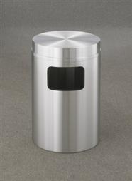 The 'New Yorker' Flat Top Receptacle 17 Gallon
