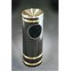 The 'Monte Carlo' Powder Coat Funnel Top Ash/Trash Receptacle 3 Gallon