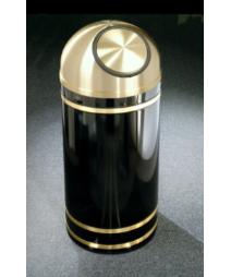 The 'Monte Carlo' Powder Coat Dome Top Receptacle 16 Gallon