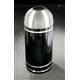The 'Monte Carlo' Powder Coat Open Dome Receptacle 16 Gallon