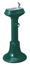 Outdoor Cast Iron Ftn FR Forest Green