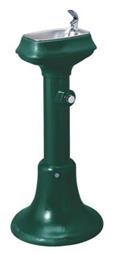 Outdoor Cast Iron Ftn FR Forest Green