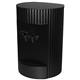 Space Efficient Fluted Powder Coated Black Aluminum Water Cooler