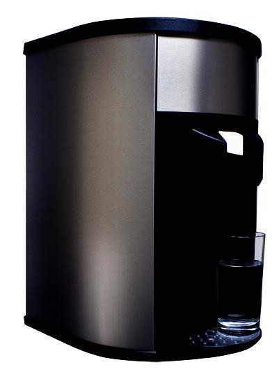 Space Efficient Charcoal Stainless Steel Water Cooler