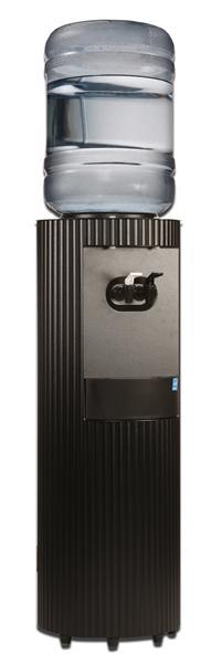 Powder Coated Black Fluted Aluminum Cabinet, Matching Cover