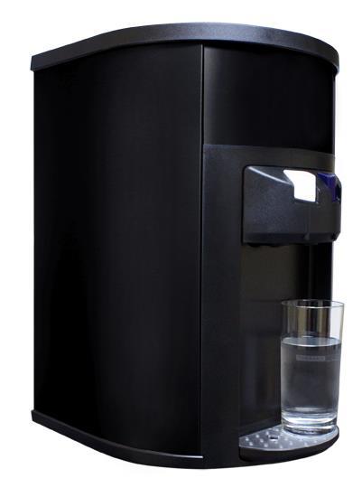 Space Efficient Black Stainless Steel Countertop Cooler