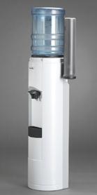 White with Black Trim Our newest model incorporating advanced styling and technology Hot & Cold Nordik Water Cooler