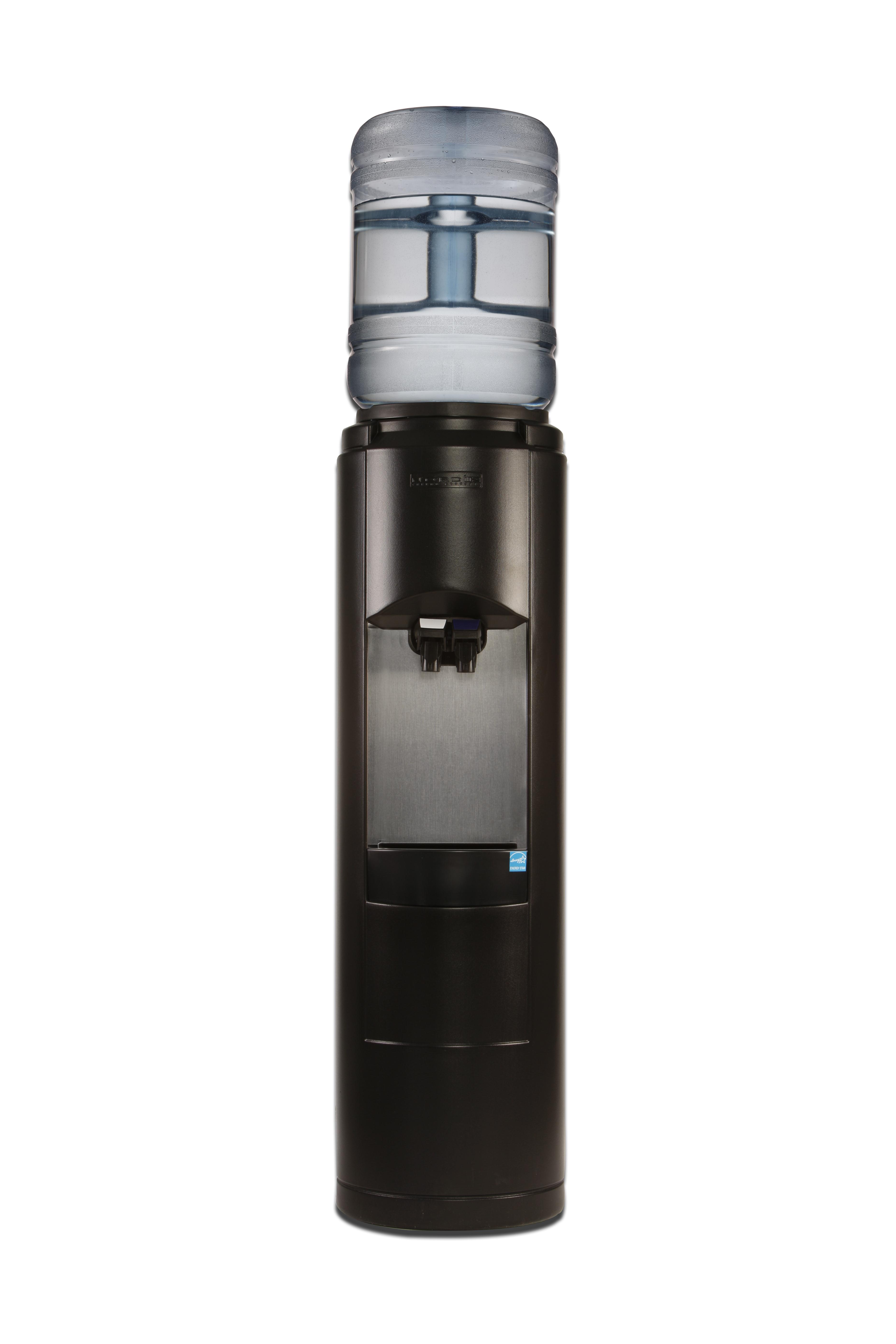 Bottled Cooler Black Water Dispensers Aquaverve