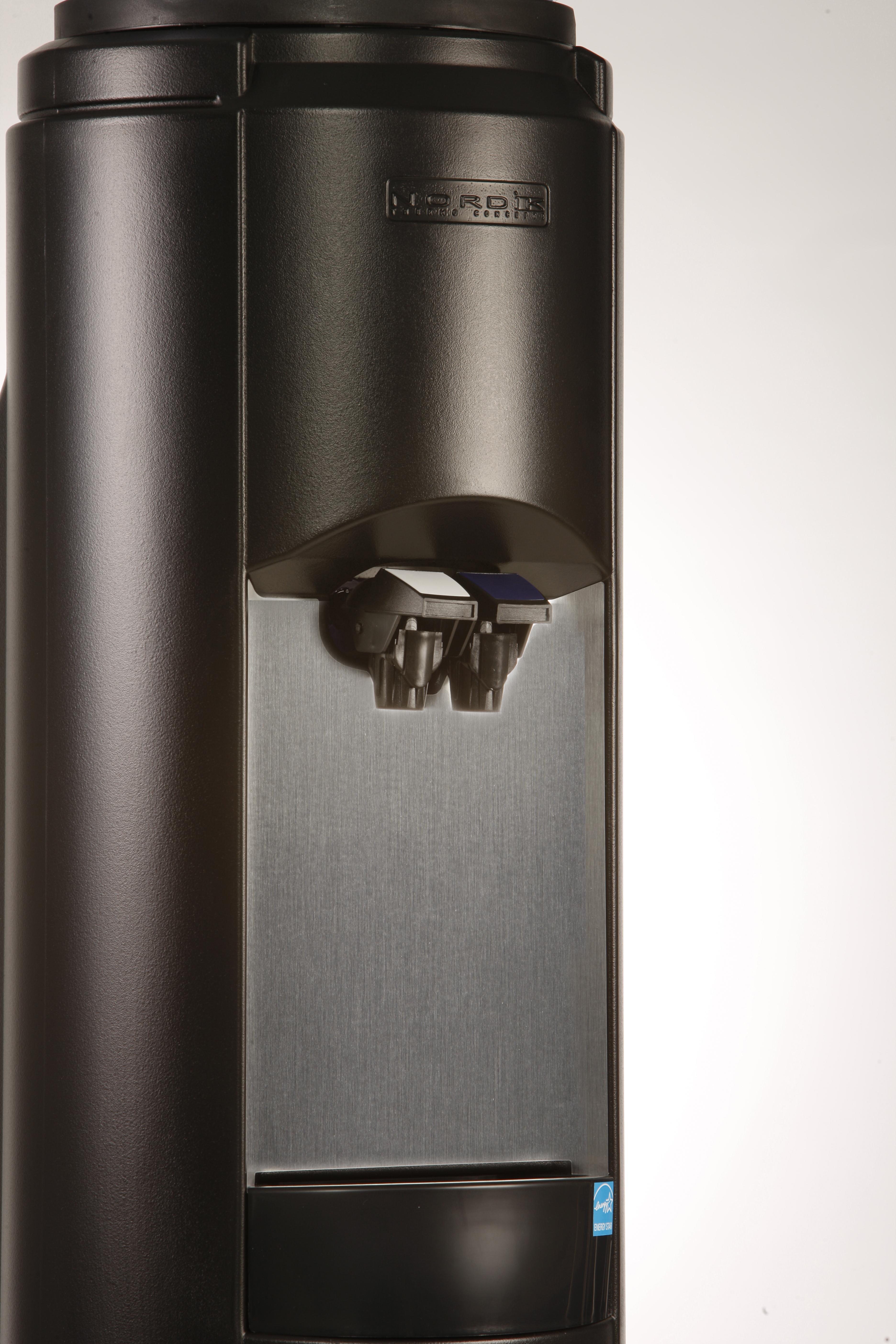 Bottled Cooler Black Water Dispensers Aquaverve