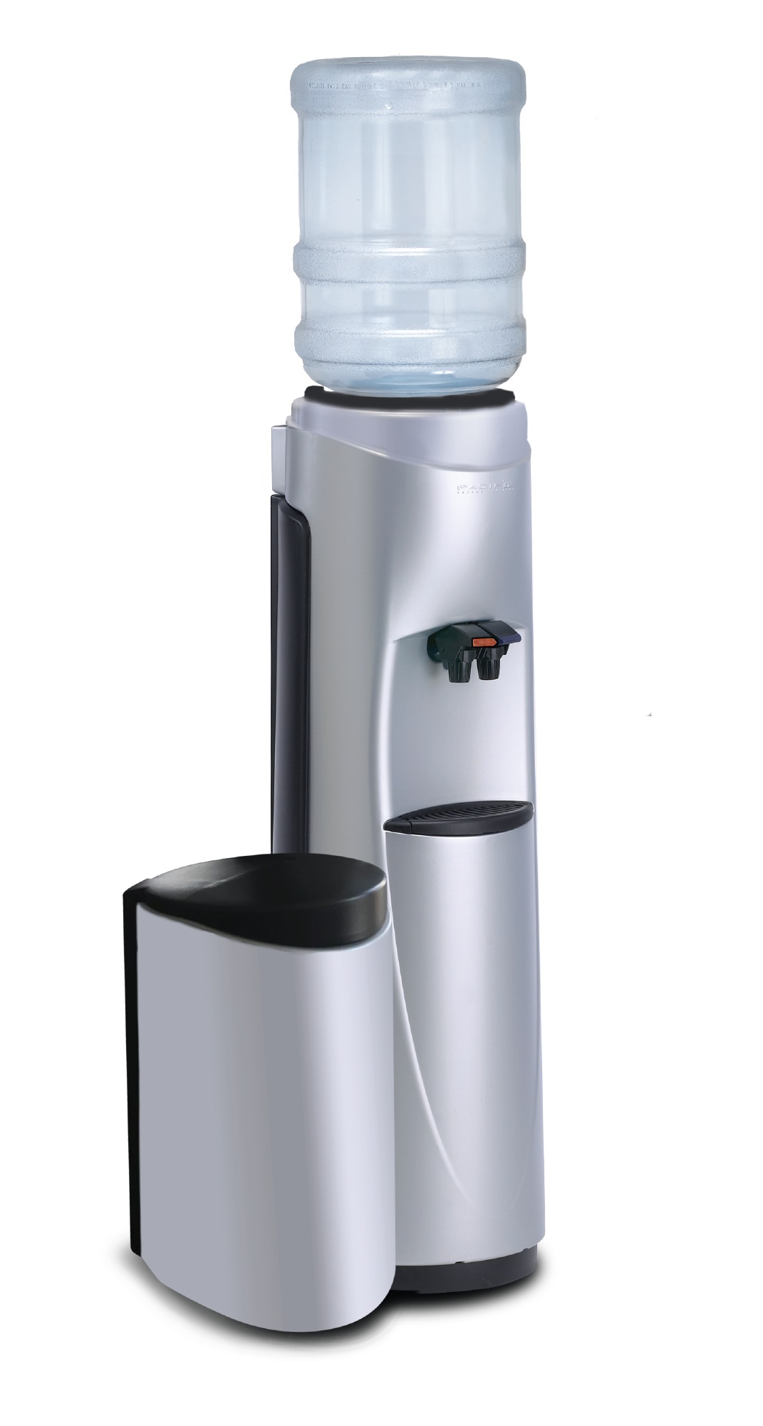 Pacifik Water Cooler Silver with Black Trim New technology for a
