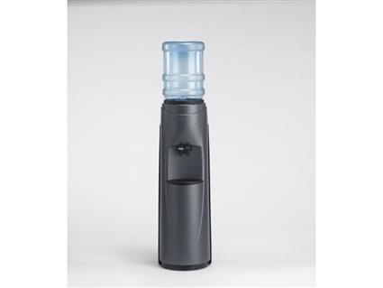Pacifik Water Cooler with Wheel Mobility System - Charcoal with Black Trim - New technology for a whole new kind of bottled Pacifik Water Cooler, Hot & Cold