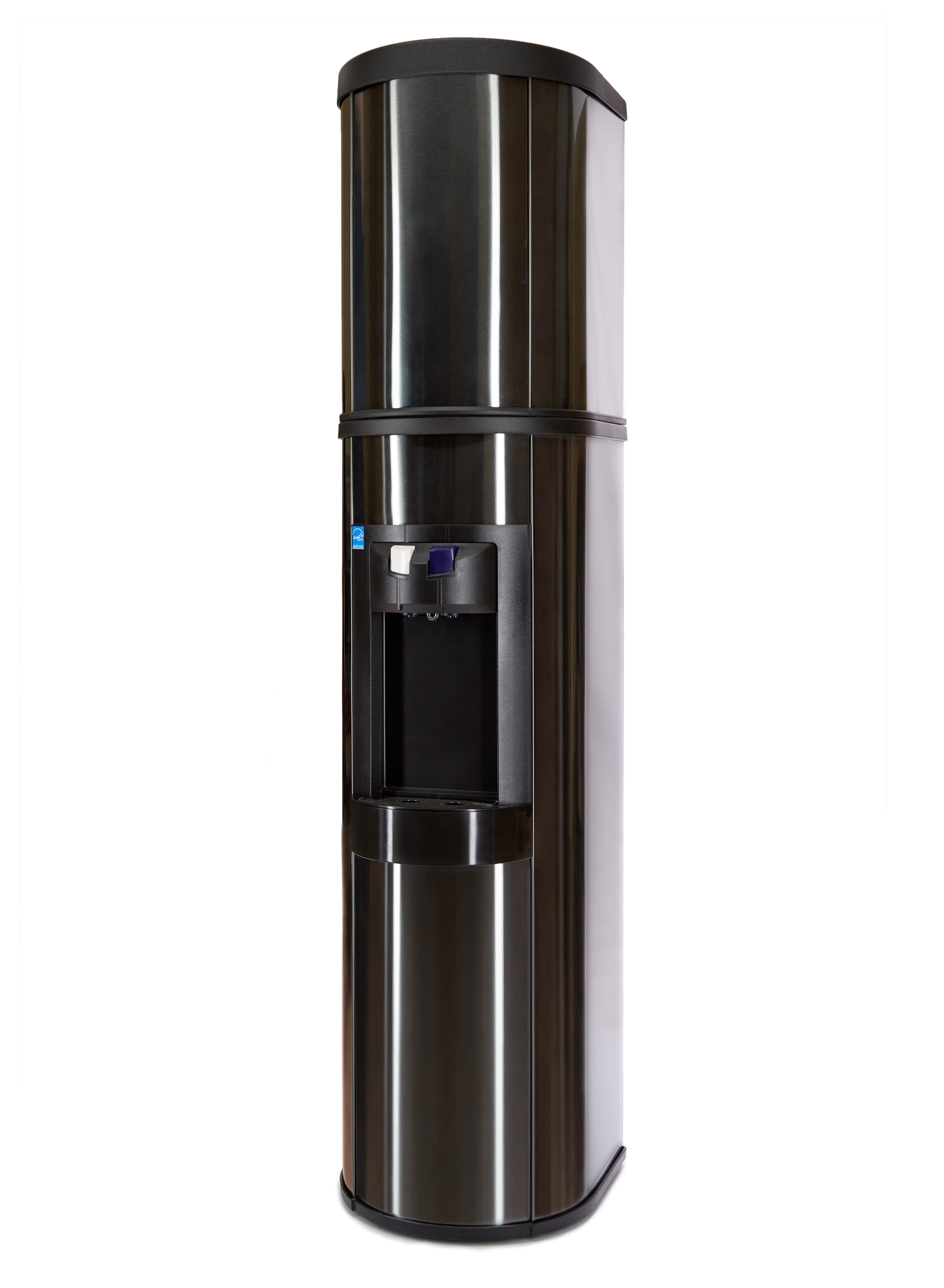 Absolu Smoke Black Steel Water Cooler Upright Water Cooler