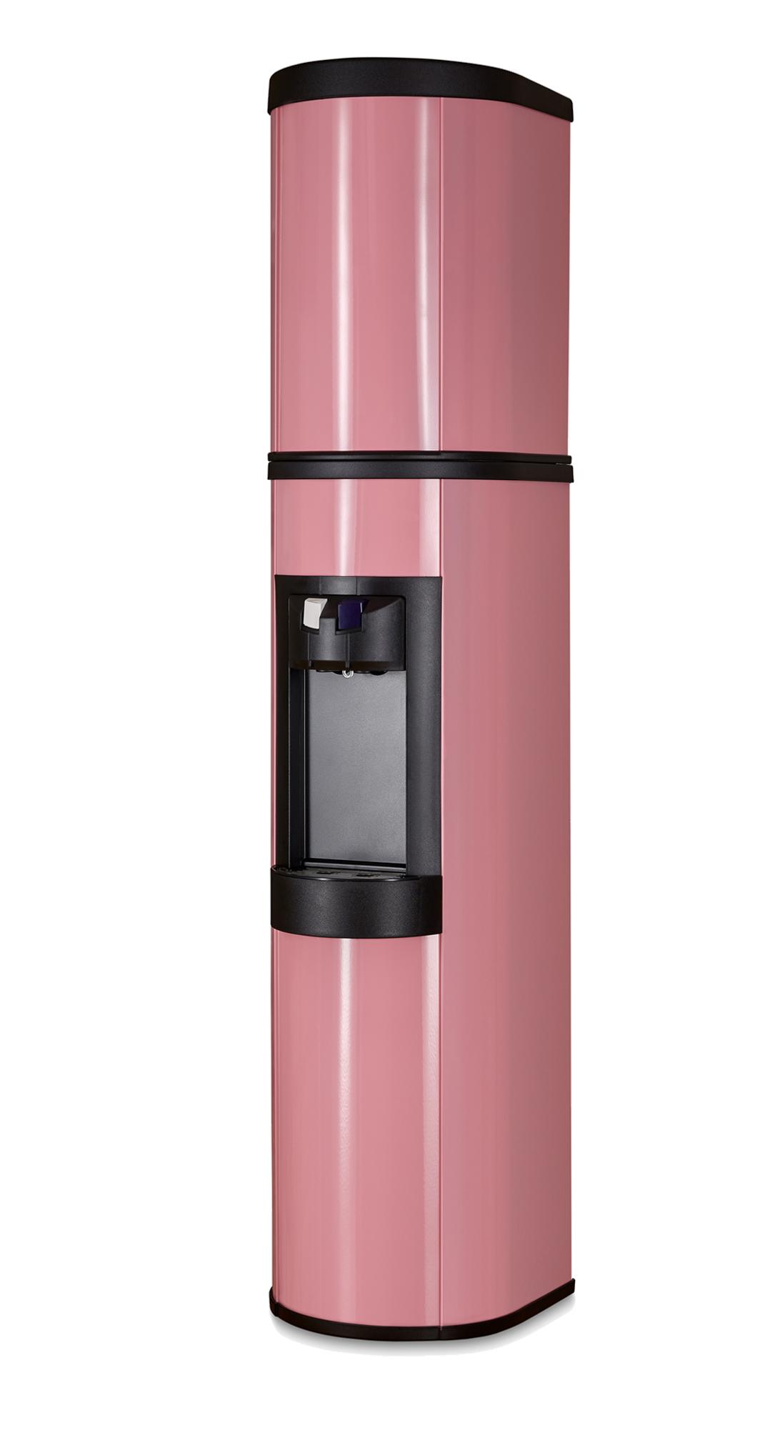 Pink Stainless Steel Water Cooler Cold Water Bottle Dispenser
