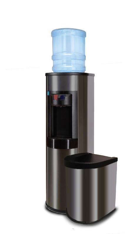Charcoal Stainless Steel with Black Trim and Matching Stainless Cover