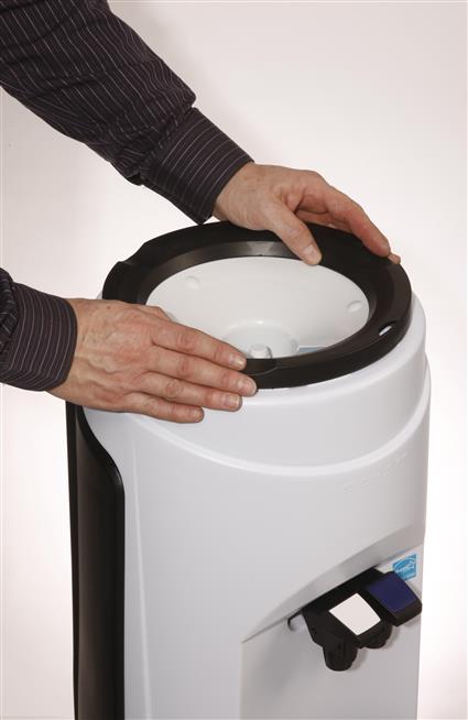 Transfer ring (top) Black for Pacifik,Nordik, or Baltik Coolers